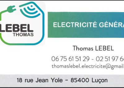 Électricien – Mr LEBEL