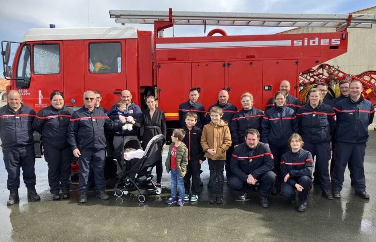 Les pompiers de St Michel