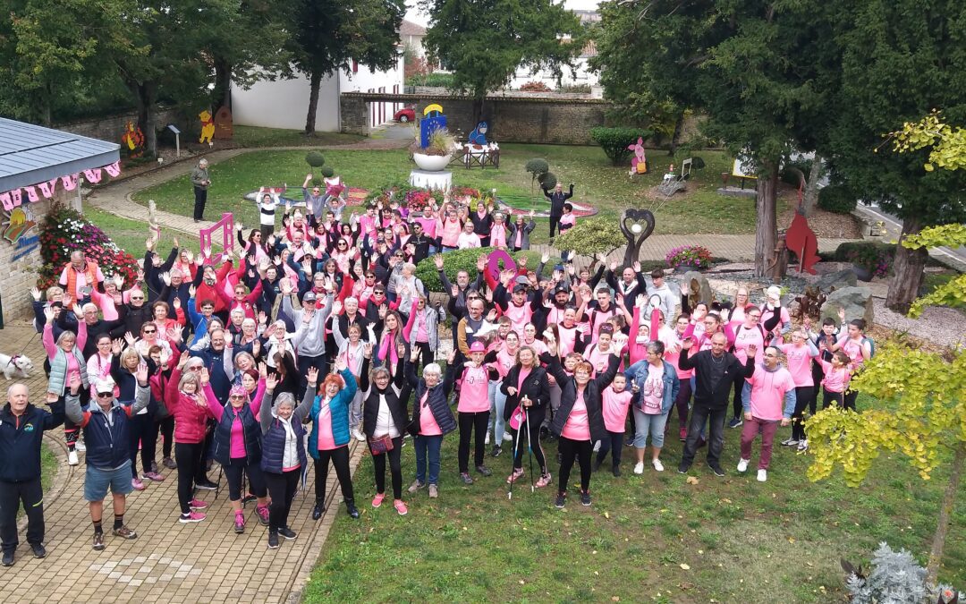 Belle mobilisation pour La Joséphine michelaise :  150 personnes ont déambulé dans St Michel !