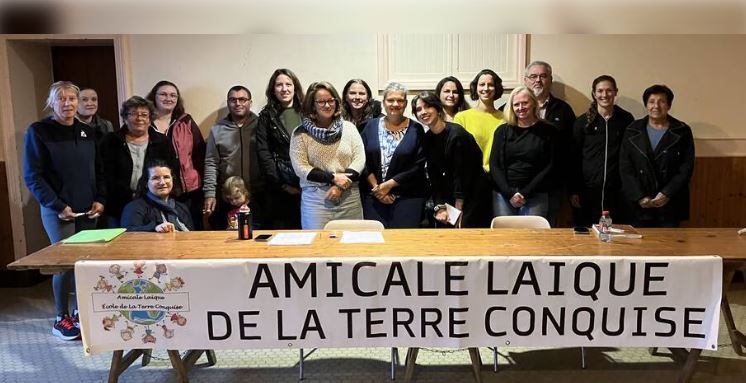 Des nouveaux membres à l’Amicale Laïque