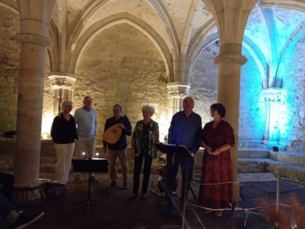 Voix au chapitre en poésie – prologue aux Journées du Patrimoine à l’abbaye