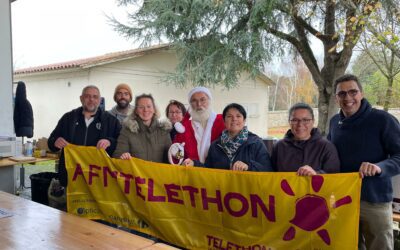 Marché de Noël organisé par l&rsquo;UCAM en association avec l&rsquo;AFM Téléthon