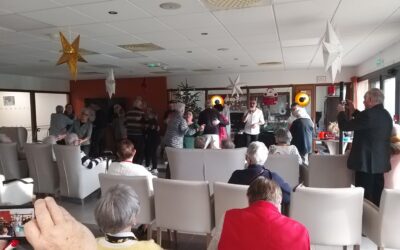 Goûter de noël à la résidence de l’herm