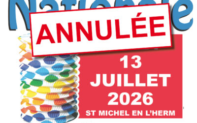 ANNULATION de la Fête Nationale du 13 juillet