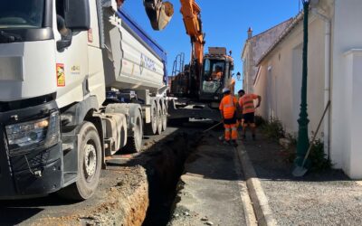 Travaux rue de La Palle